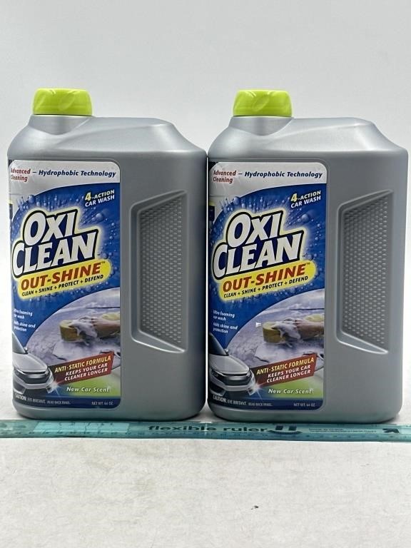 NEW Lot of 2- Oxi Clean Out Shine Car Wash