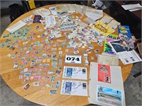 500 + Stamp Collection - see all pics