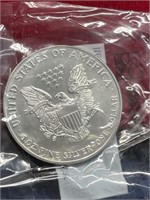 2000 1oz Silver coin American Eagle
