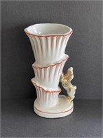 Dog on Vase made in Japan Vintage collectible
