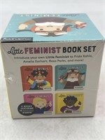 NEW 4ct Little Feminist Book Set