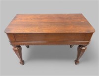 EARLY 20th CENTURY ROSEWOOD SPINET DESK