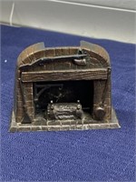 Doll fire place dollhouse miniature