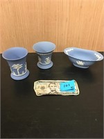 Lot of 3 Wedgewood Pottery Pieces