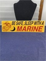 Lot of 2 Marine Corps bumper sticker