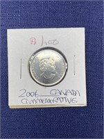 2006 coin breast cancer Canadian uncirculated