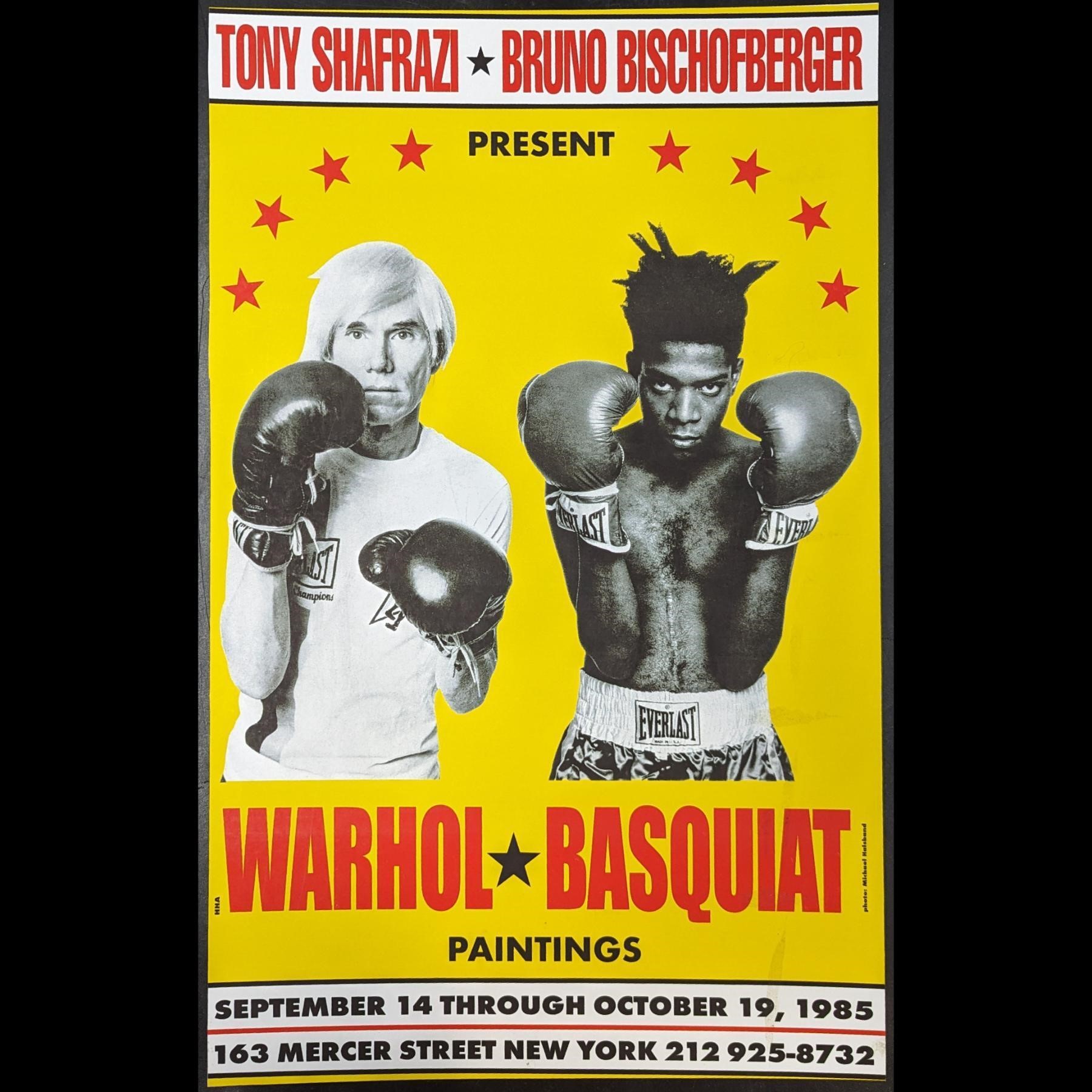 Andy Warhol & Jean-Michel Basquiat Offset Poster