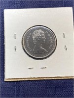 1988 Canadian coin $.25