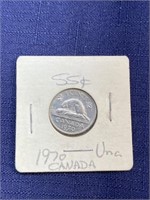 1970 Canadian coin $.05
