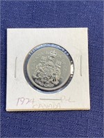 1974 Canadian $.50 coin proof like