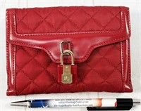 Burberry quilted and leather padlock bi-fold