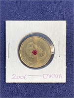 2006 Canadian dollar coin