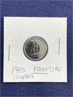 1983 Canadian $.10 coin proof like