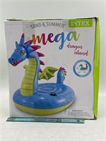 NEW Sand & Summer Mega Dragon Island Pool Float