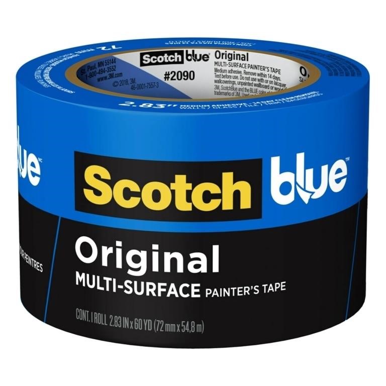 ScotchBlue Painter's Tape, Multi-Use, 2.83-Inch