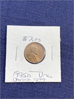 1935 coin Lincoln wheat cent penny