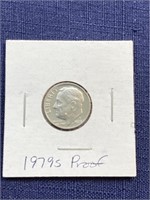 1979 s proof dime coin