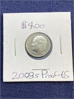 2003 s proof dime coin