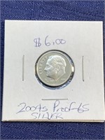 2004 s proof dime coin silver