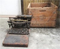 Antique Remington Typewriter in Orig. Shipping Box