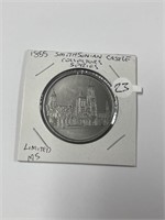 Limited MS Grade 1855 Smithsonian Castle Collector