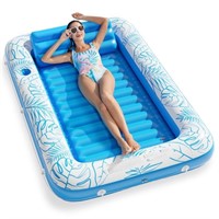 Inflatable Tanning Pool Lounger Float - Jasonwell