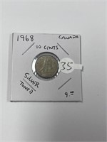 1968 Canadian Silver Dime