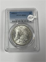 MS 63 1898 - O Silver Morgan Dollar PCGS Certified
