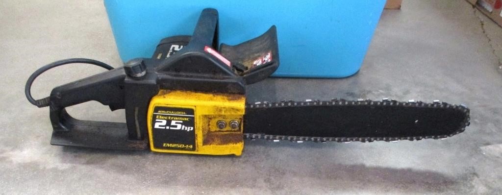 McCulloch 2.5hp Electric Chainsaw