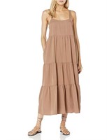 The Drop Women's Brit Tiered Ankle Maxi Tent