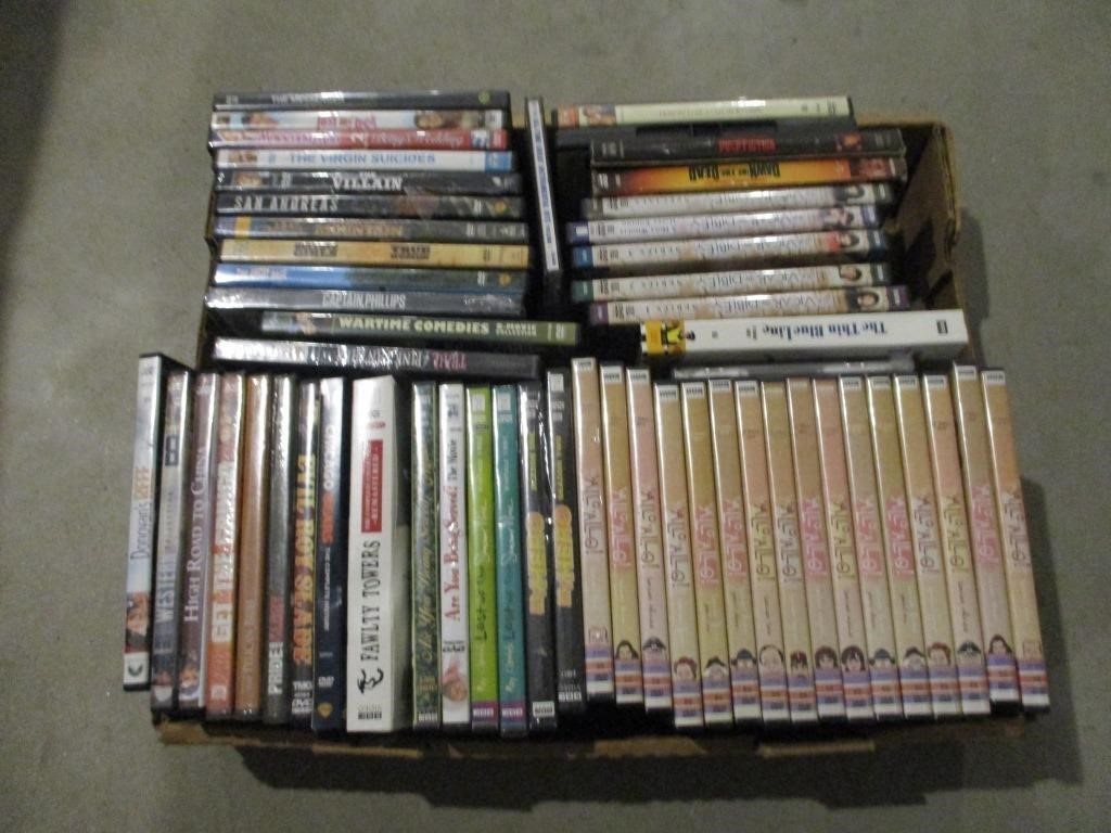 Box of DVD Movies, Mixed Genre