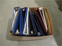 Box of Assorted Size Binders
