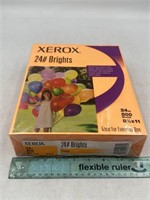 NEW Xerox 24# Brights 500ct Paper