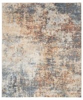 9'X12' MULTICOLOR ABSTRACT RUG $88