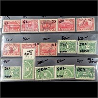 Lot Of 15 US Mixed Mint And Used Stamps