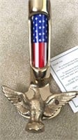 Solid Brass Flag Mount made in Grosse Point Woods