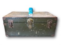 Military Trunk W/ Clothing