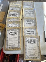 1920'S THE NATIONAL GEOGRAPHIC MAGAZINES