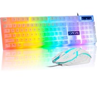 ($58) CHONCHOW Light Up Keyboard and Mouse