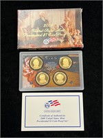 2008 US Mint Presidential $1 Coin Proof Set