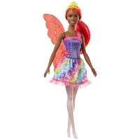 Barbie Dreamtopia Fairy Doll, 12-inch, with Pink