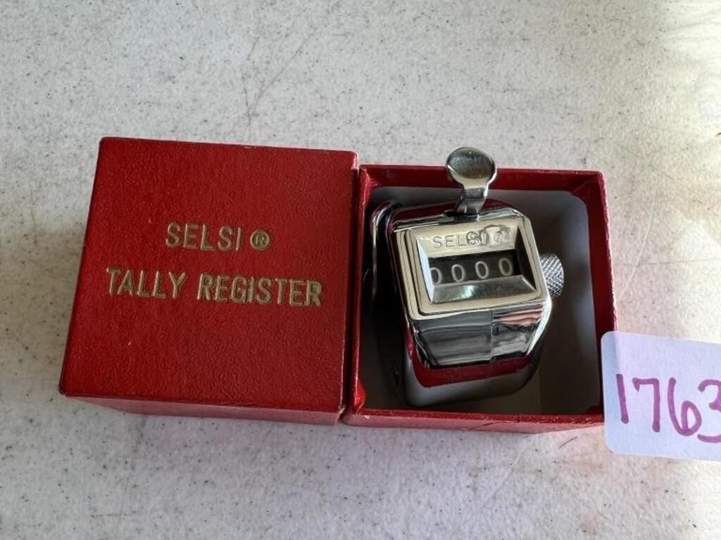 SELSI TALLY REGISTER IN BOX