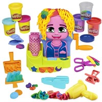 Play-Doh Hair Stylin' Salon Playset with 6 Cans,
