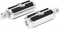 Krator Front or Rear Foot Peg Foot Rests Chrome