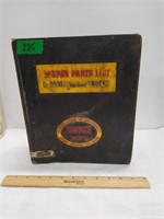 1956 Mopar Parts List