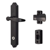 Ideal Security Door Lever with Deadbolt Lock for