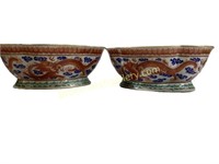 Pair Chinese Porcelain Bowls