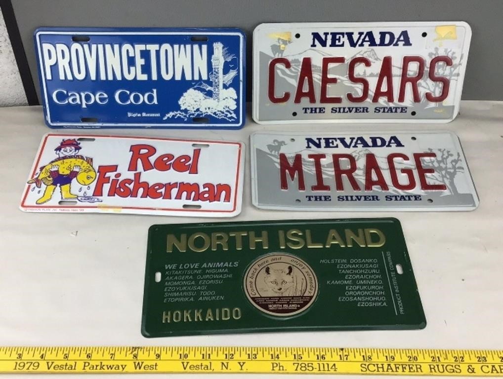 5 Vanity License Plates