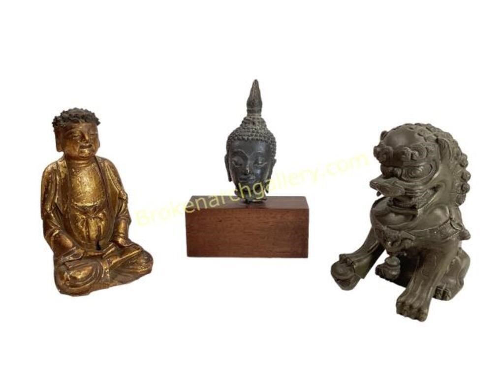 Three Asian Table Objects