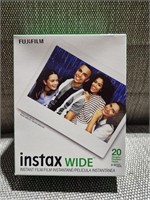 Fujifilm Instax Wide Film, White Multi-Pack  2pk,